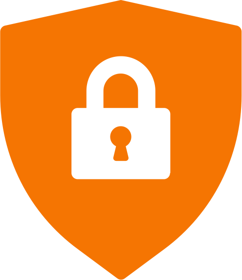 Icône de sécurité avec cadenas